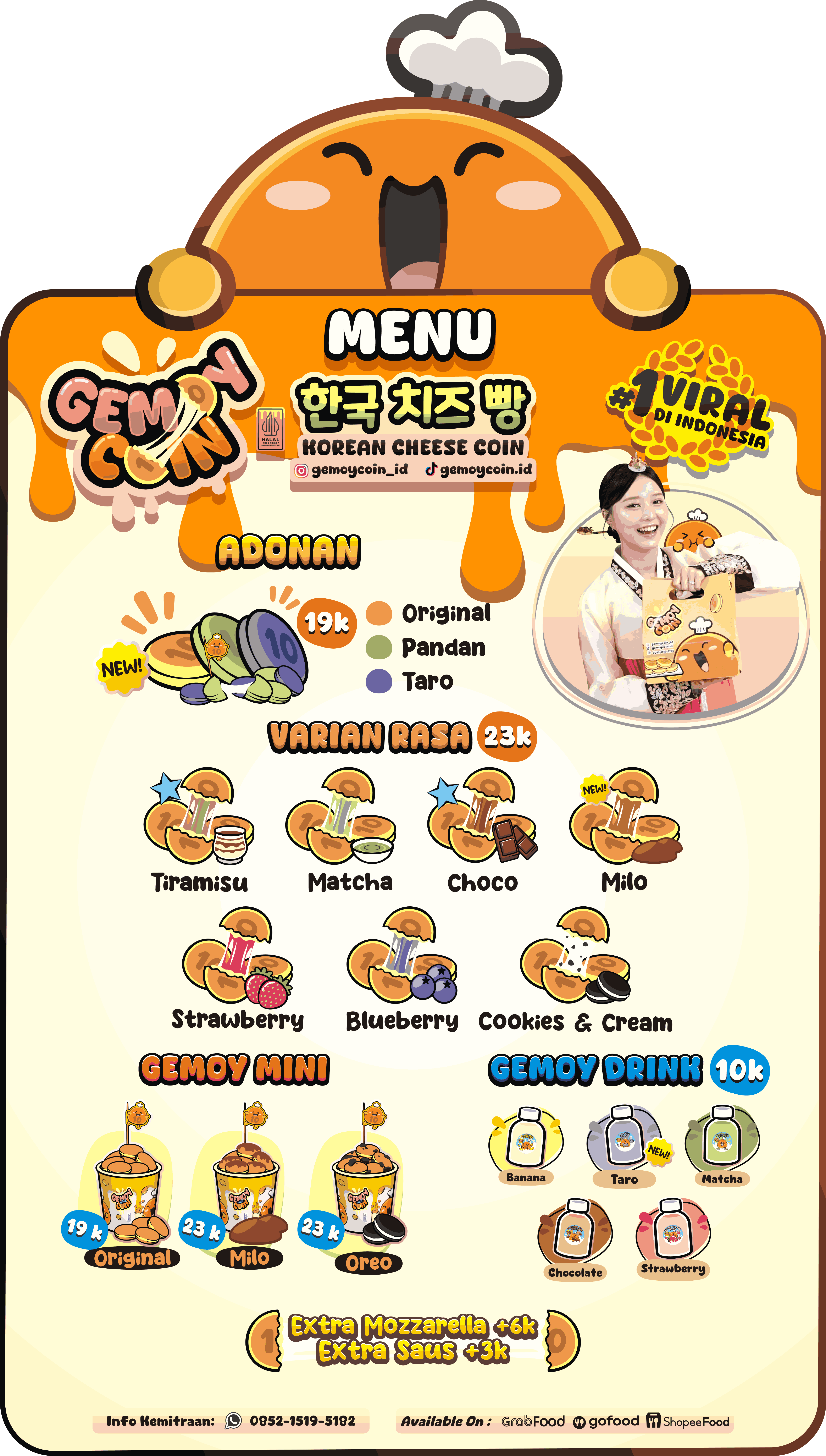 GEMOY COIN - Pull The Melted Cheese Everyday! GEMOY COIN - Pull The Melted Cheese Everyday!